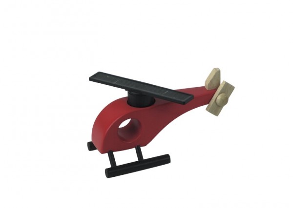 Helikopter Holz Rot & Rotor 6531